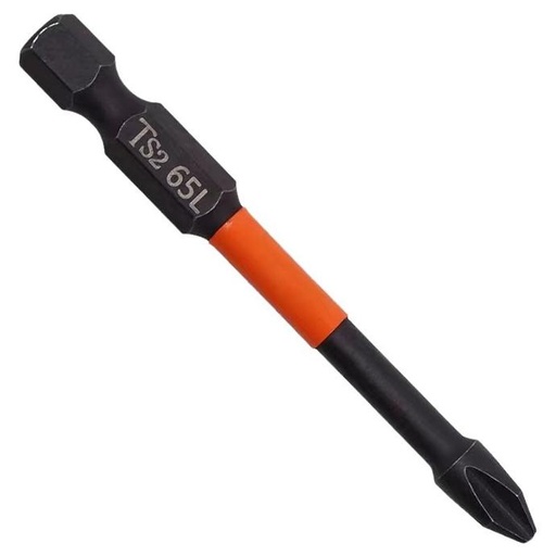 [002837] 高硬度S2冲击批头六角电动螺丝刀加长风披手电钻磁力强磁十字批头