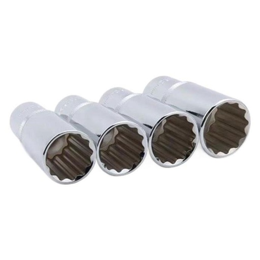 [002845] 批发1/2加长12角套筒套装大快速长十二角梅花套头汽修电扳手套管8